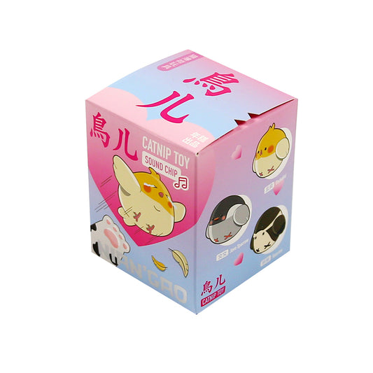NIANGAO Bird Catnip Blind Box Sound Chip Cat Toy