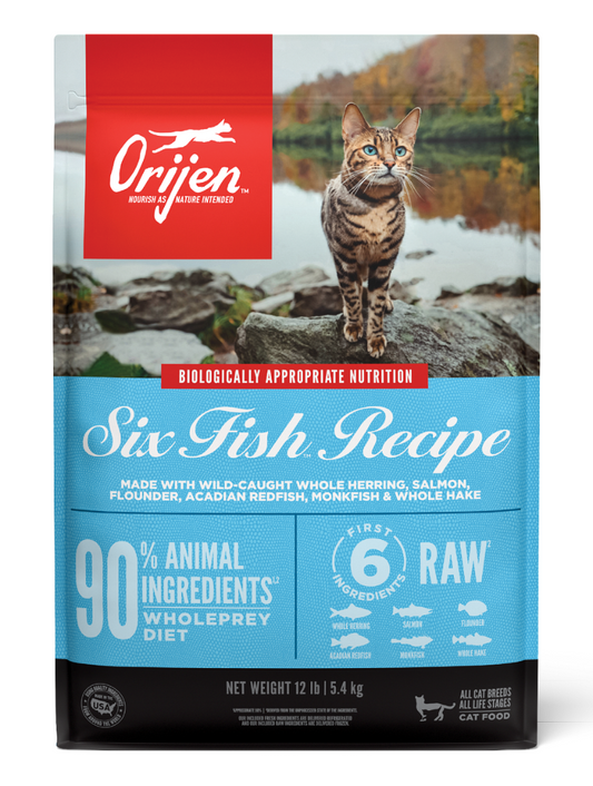 ORIJEN Six Fish Recipe Cat Dry Food