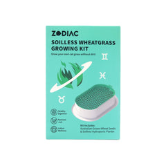 ZODIAC Soilless Wheatgrass Growing Kit – Green