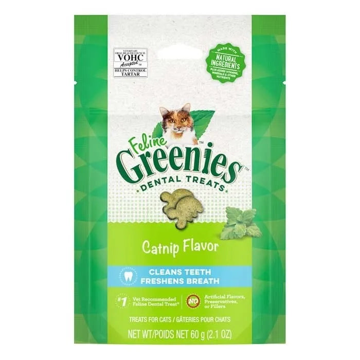 Greenies Cat Treats Dental Catnip Flavour