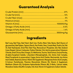 Animals Like Us Raw Mix 50 Grass Fed Beef Freeze Dried Dog Food