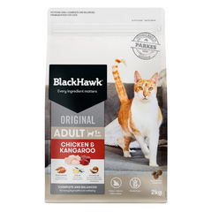 Black Hawk Grain Free Adult Dry Cat Food Chicken And Kangaroo