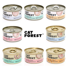 CAT FOREST White Meat Canned Cat Food 85g