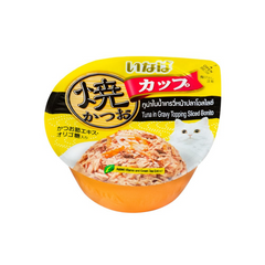 CIAO Cat Treats Tuna in Gravy Topping Sliced Bonito