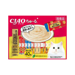 CIAO Churu 猫湿零食金枪鱼和鸡肉口味 (40pcs/pk)