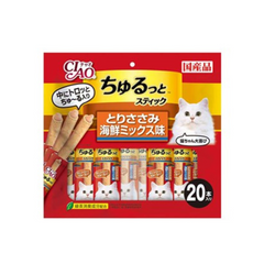 CIAO Churuto 猫湿食金枪鱼海鲜混合食品 (20pcs/pk)