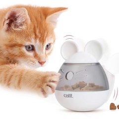 Catit Pixi Treat Dispenser Mouse White