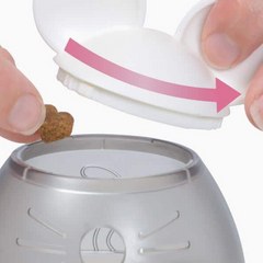 Catit Pixi Treat Dispenser Mouse White