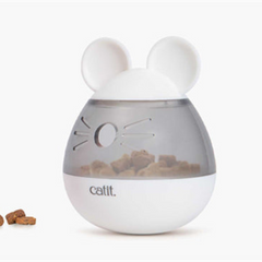 Catit Pixi Treat Dispenser Mouse White