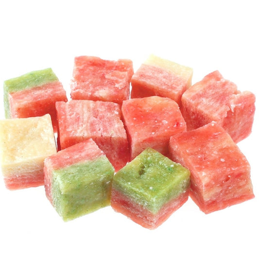 DoggyMan Meat Cubes with Cheese and Vegetables Dog Treats 100g