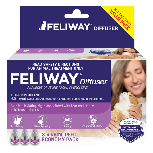 Feliway Refill 48ml 3 Pack