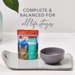 Feline Natural Chicken And Lamb Grain Free Cat Food Pouches