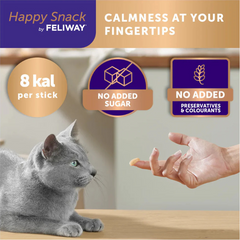 Feliway Happy Snack Calming Treat for Cats 6 x 15g