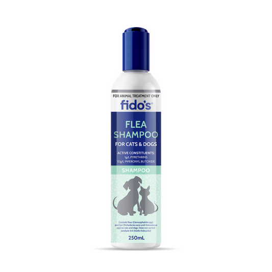 Fidos Flea Shampoo For Cats And Dogs 250ml