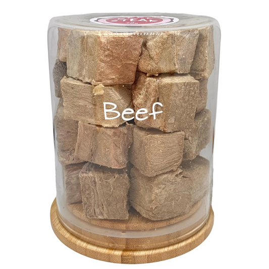 Freezy Paws Freeze Dried Dogs and Cats Treats Beef Steak 70g