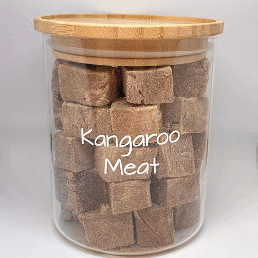 Freezy Paws Freeze Dried Dogs and Cats Treats Kangaroo Steak 80g