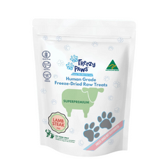 Freezy Paws Freeze Dried Dogs and Cats Treats Lamb Steak 70g