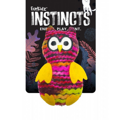 Furkidz Cat Toy Stunned Owl 12cm