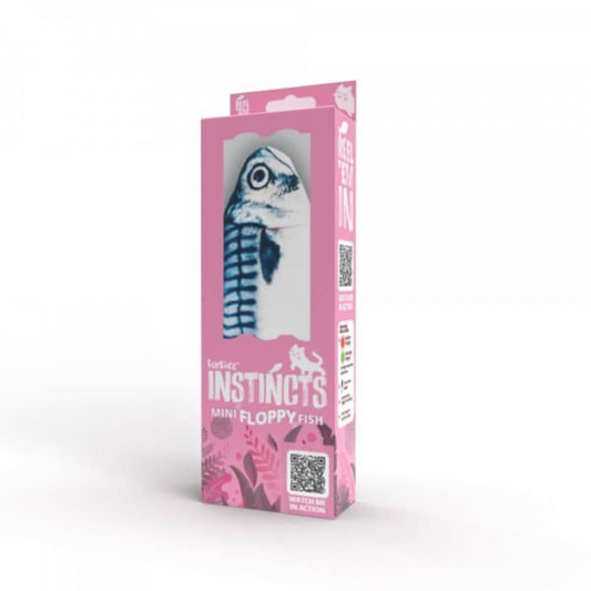 Furkidz Instincts Mini Floppy Fish Mackerel