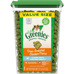 Greenies Cat Treats Dental Oven Roasted Chicken Flavour