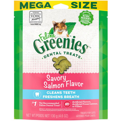 Greenies 猫零食牙齿保健咸味三文鱼味