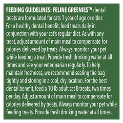 Greenies Cat Treats Dental Tempting Tuna Flavour