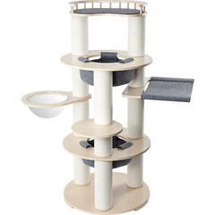 Honeypotcat Harmony Wood Cat Tower - 168cm - Shipping Only