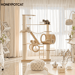 Honeypotcat Knightsbridge Grandeur Wood Wax Cat Oasis - 175cm - Shipping Only