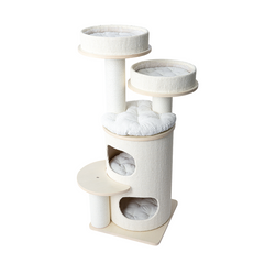 Honeypotcat PURRING Multi-Level Sisal Barrel Cat Tower - PRO 117cm - Shipping Only