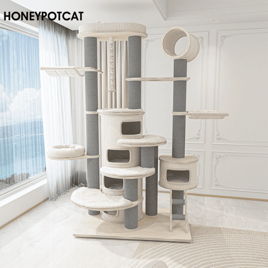 Honeypotcat Prestige Wood Cat Wonderland - 221cm - Shipping Only