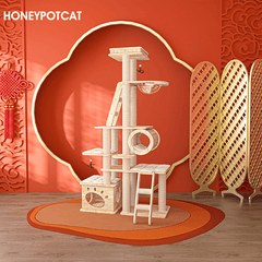 Honeypotcat Regal Wood Retreat - 195cm - Shipping Only