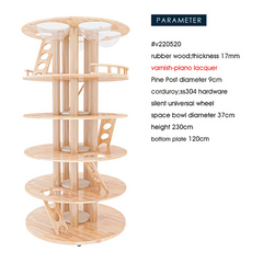 Honeypotcat Belgravia Skywalk Cat Tower - 230cm - Shipping Only