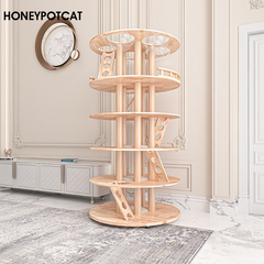 Honeypotcat Belgravia Skywalk Cat Tower - 230cm - Shipping Only