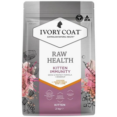 Ivory Coat Raw Health Kitten Immunity Cat Dry Food