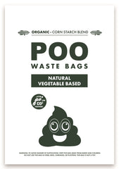 M-PETS POO BIO Dog Waste Bags 60 bags - Lavender Scented