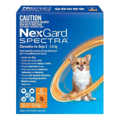 NexGard Spectra for Dogs 2 - 3.5kg