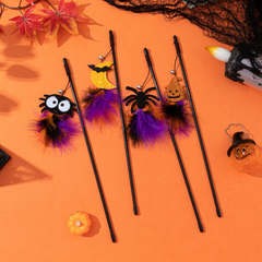 Pikapet Halloween Cat Teaser Wand