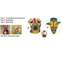 Pikapet Nylon Adjustable Dog Muzzle