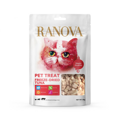 RANOVA Freeze Dried Cat Treats Raw Food Tuna 50g