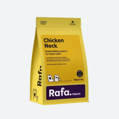 RAFA Raw Freeze-Dried Cat & Dog Treats Human-Grade Chicken Neck 60g