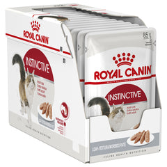 Royal Canin Adult Instinctive Loaf Wet Cat Food Pouches 12 x 85g