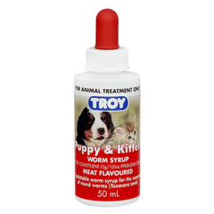 Troy 小狗小猫驱虫糖浆 50ml 