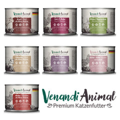 Venandi Animal Premium 猫湿粮罐头牛肉 200g