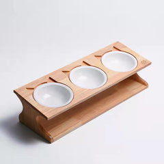 MiaoFairy 3 Bowl Set with Tray