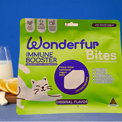 Wonderfur Freeze-Dried Yogurt Bites Immune Booster Cat Treats