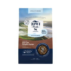 Ziwi Peak Steam Dried Dog Food Beef with Pumpkin