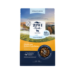 Ziwi Peak Steam Dried Dog Food Chicken with Orchard Fruits