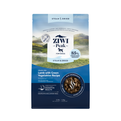 Ziwi Peak Steam Dried Dog Food Lamb with Green Vegetables