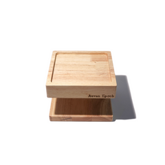 Aevan Epoch Wood Pet Bowl Stands