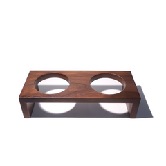 Aevan Epoch Wood Pet Bowl Stands